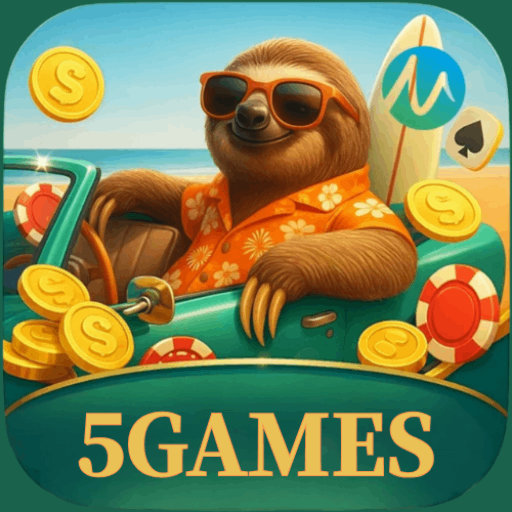 Imagem promocional da 5GAMES mostrando a plataforma e suas vantagens